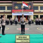 Kapolres Cilegon Pimpin Sertijab Tiga Kapolsek, AKBP Martua Silitonga: Mutasi Adalah Penyegaran Organisasi