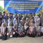 Kepala BNPT Buka Kegiatan Kick Off Production Paving Block di Pandeglang