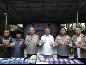 Polda Banten Musnahkan 8.527 Lembar Uang Palsu, Tegaskan Komitmen Jaga Stabilitas Ekonomi