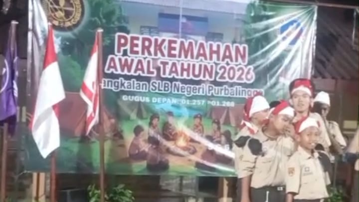 Kegiatan Pramuka SLB Purbalingga tahun 2026