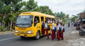 Fasilitasi Pelajar, Bus Sekolah Gratis Purbalingga Rute Bukateja-Kemangkon Mulai Beroperasi