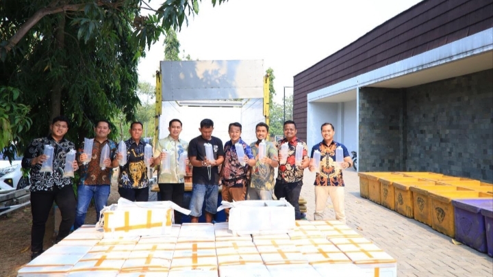polda Banten Gagalkan Pengiriman 150 Ribu Benih Bening Lobster, Satu Truk Diamankan
